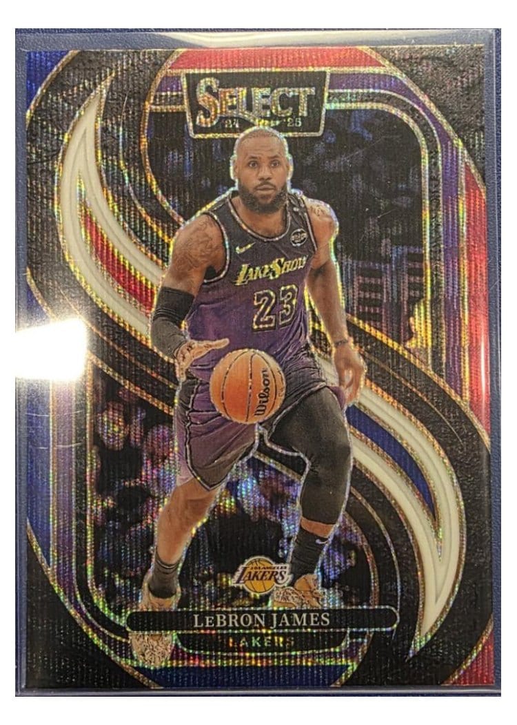 2024-25 Panini Select Base Set LeBron James #54 card
