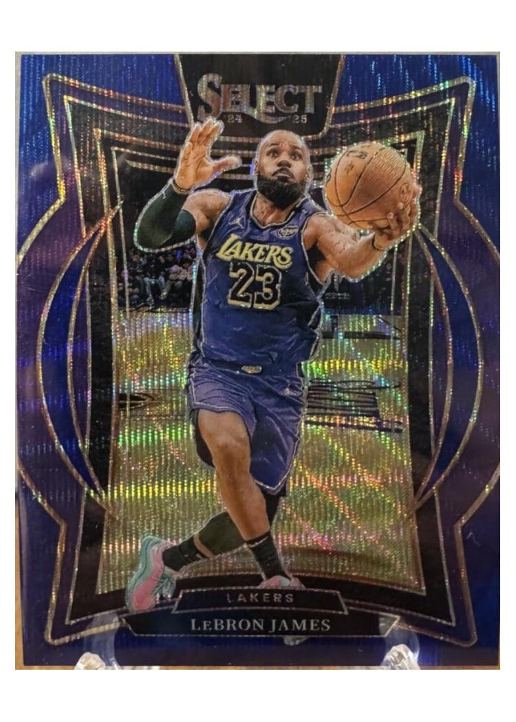 2024-25 Panini Select Base Set LeBron James #54 card
