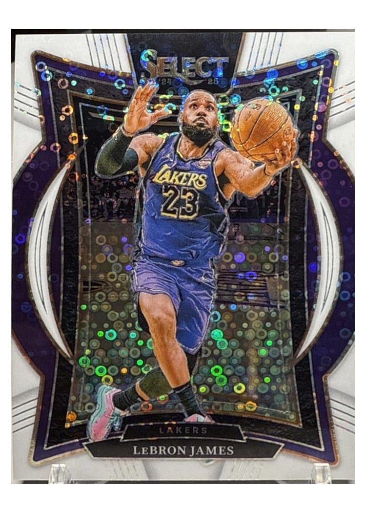 2024-25 Panini Select Base Set LeBron James #54 card