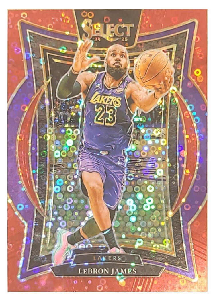 2024-25 Panini Select Base Set LeBron James #54 card