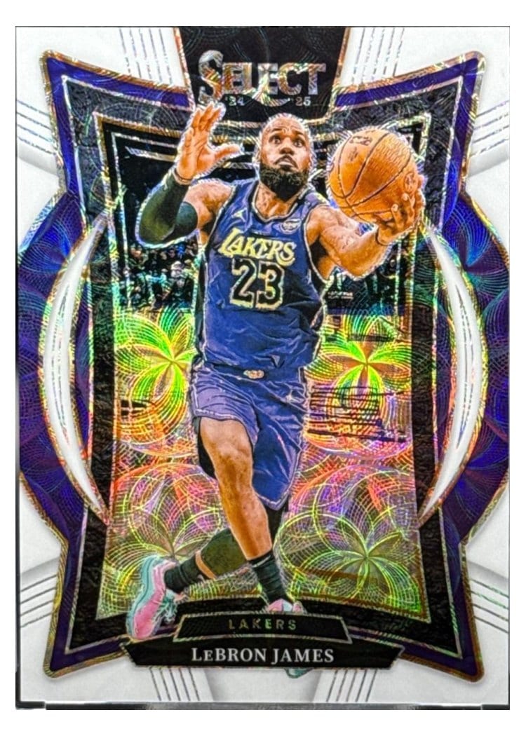 2024-25 Panini Select Base Set LeBron James #54 card