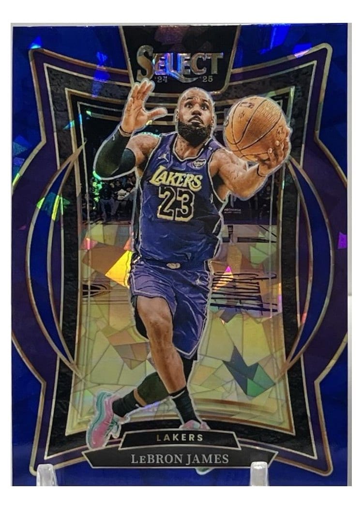 2024-25 Panini Select Base Set LeBron James #54 card
