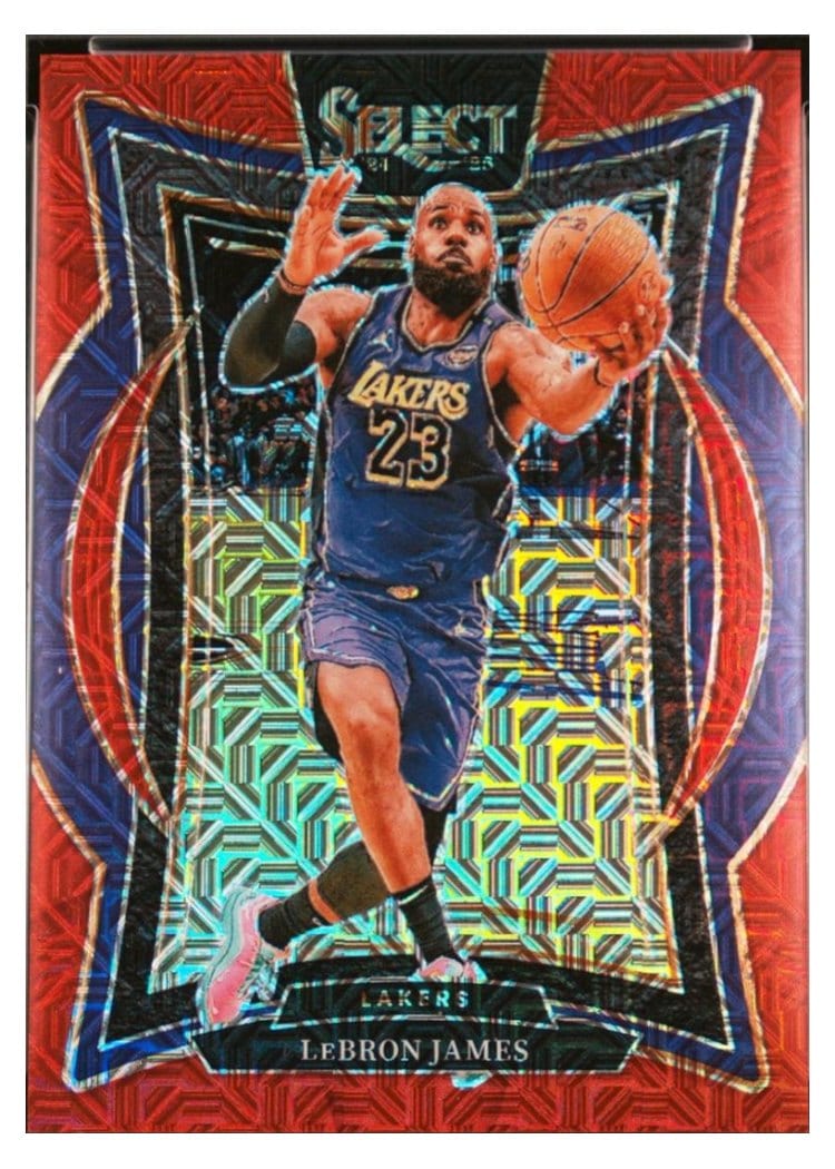 2024-25 Panini Select Base Set LeBron James #54 card