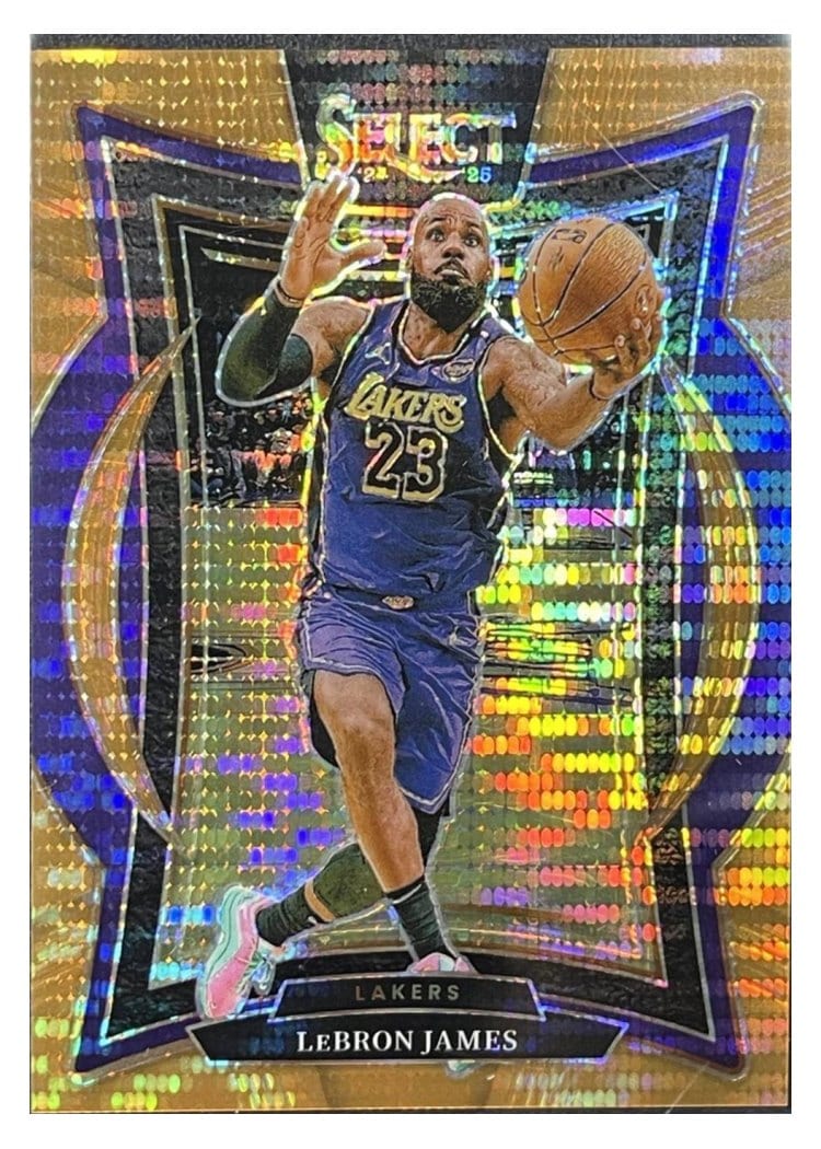 2024-25 Panini Select Base Set LeBron James #54 card