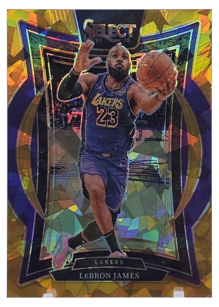 2024-25 Panini Select Base Set LeBron James #54 card
