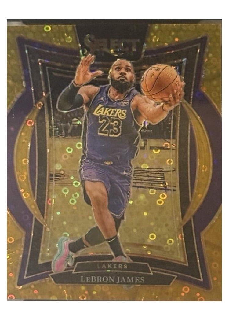 2024-25 Panini Select Base Set LeBron James #54 card