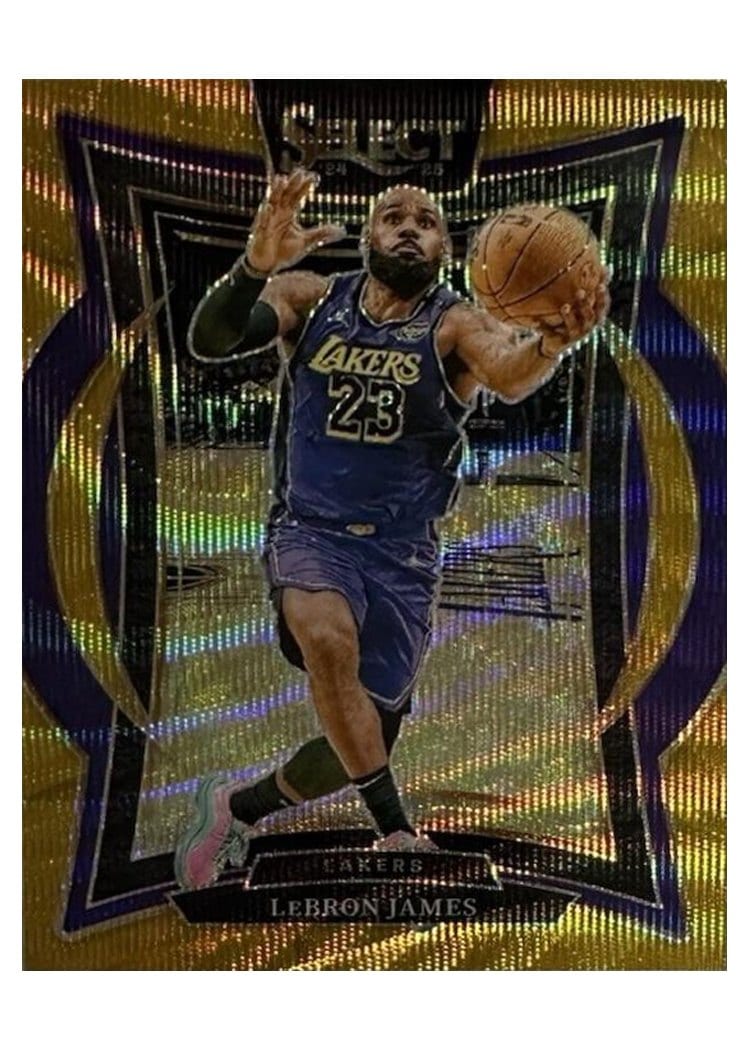 2024-25 Panini Select Base Set LeBron James #54 card