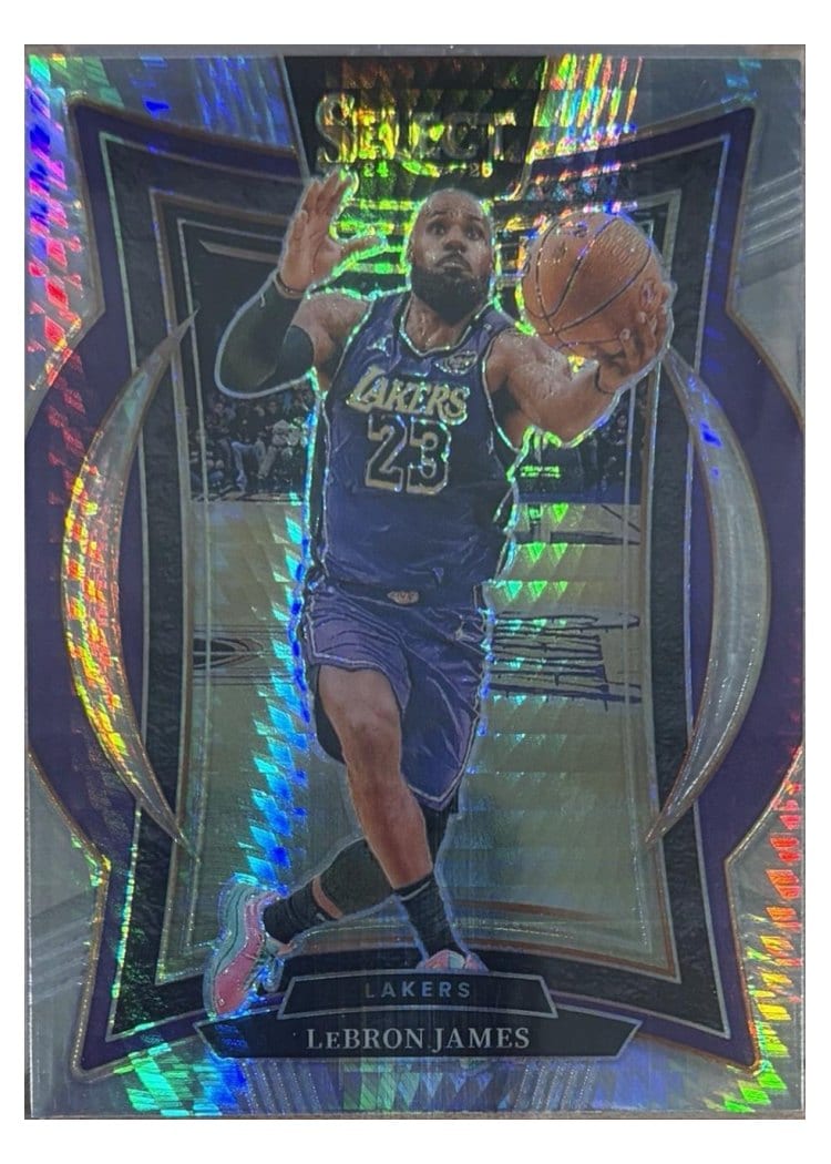 2024-25 Panini Select Base Set LeBron James #54 card