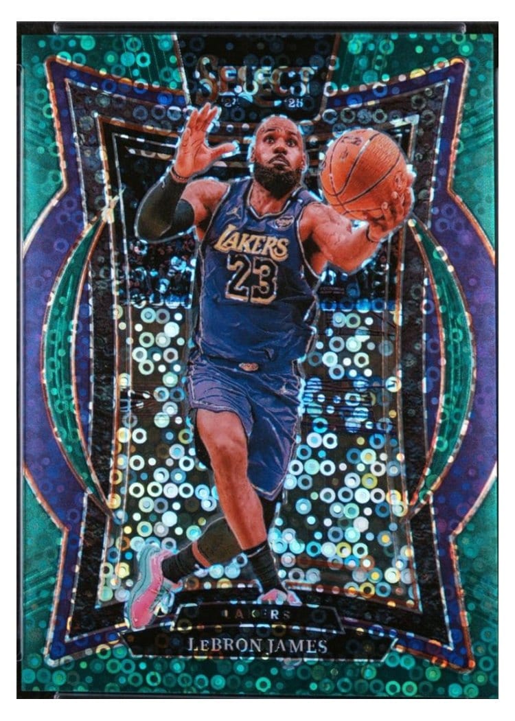 2024-25 Panini Select Base Set LeBron James #54 card