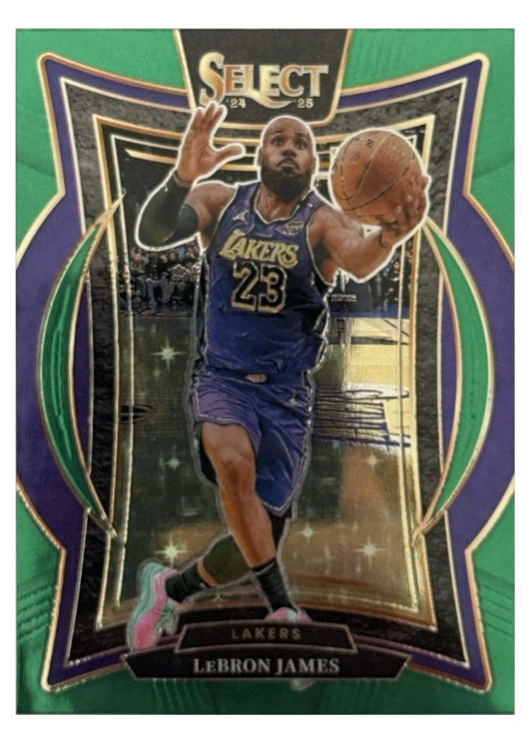 2024-25 Panini Select Base Set LeBron James #54 card