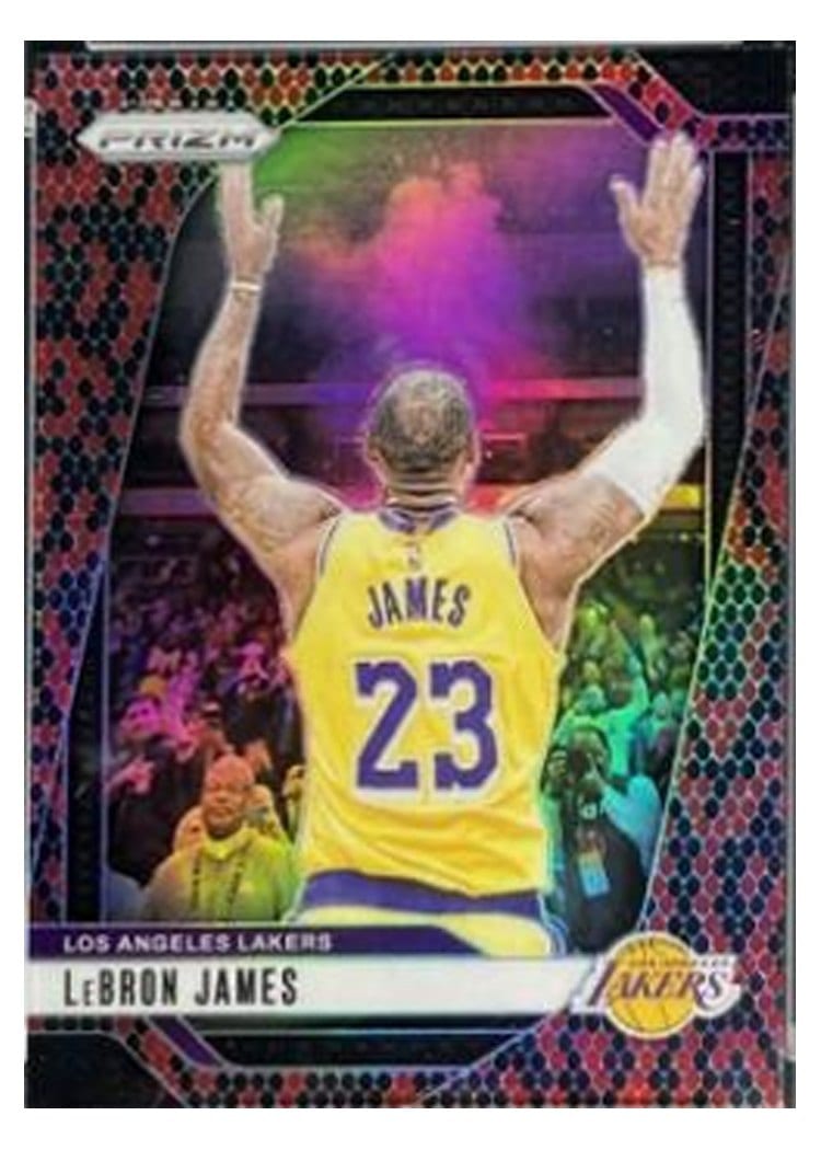 2024 Panini Prizm LeBron James #130 card