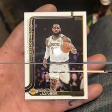2025-26 Topps Flagship Real One Relics LeBron James #FRO-LBJ