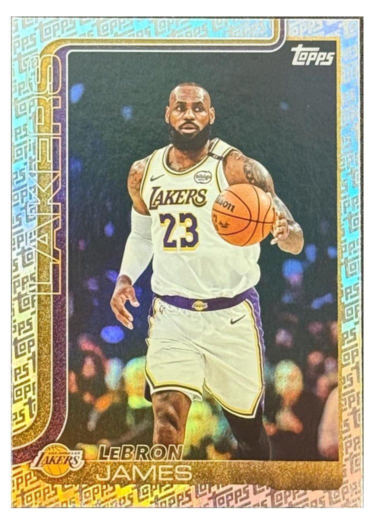 2025 Topps LeBron James #150 card