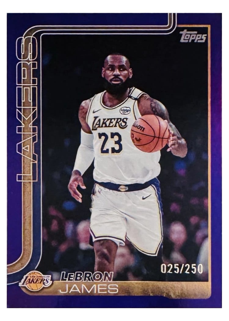 2025 Topps LeBron James #150 card