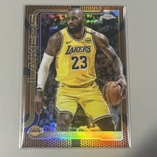 2025 Topps Chrome LeBron James #127 card