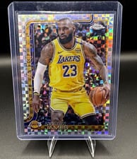 2025 Topps Chrome LeBron James #127 card