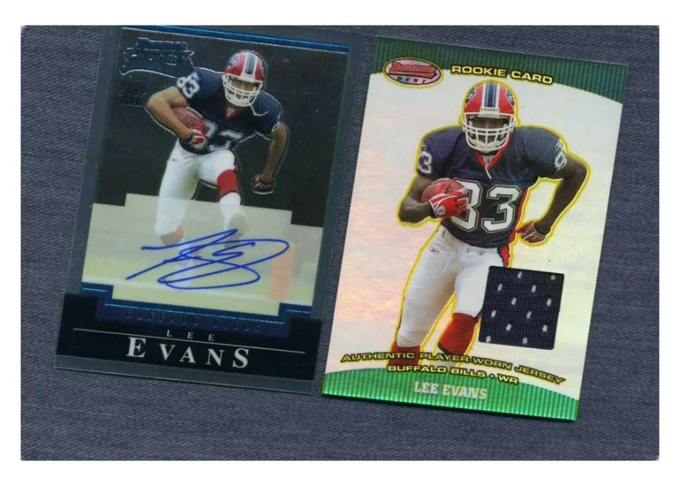 2004 Bowman Chrome Lee Evans #239 card