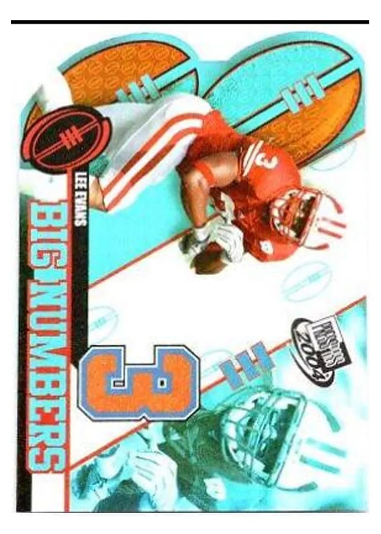 2004 Sage Hit Lee Evans #3 card