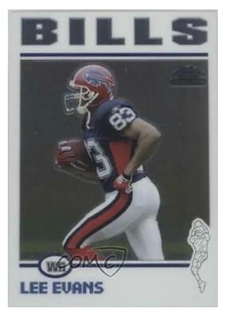 2004 Topps Chrome Lee Evans #178 card