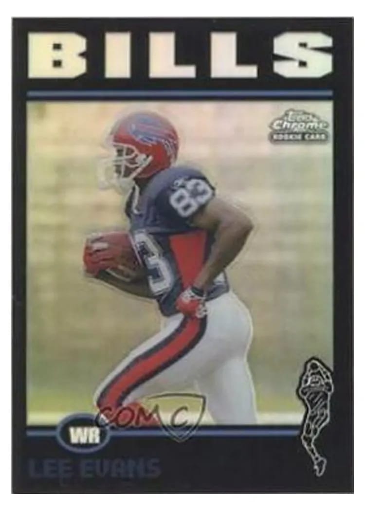 2004 Topps Chrome Lee Evans #178 card