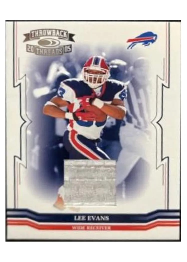 2005 Panini Donruss Throwback Threads Lee Evans #17 card