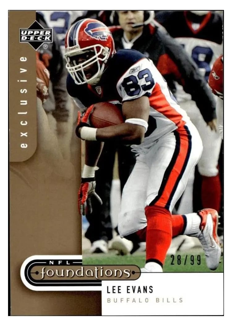 2005 Upper Deck Foundations Lee Evans #13 card