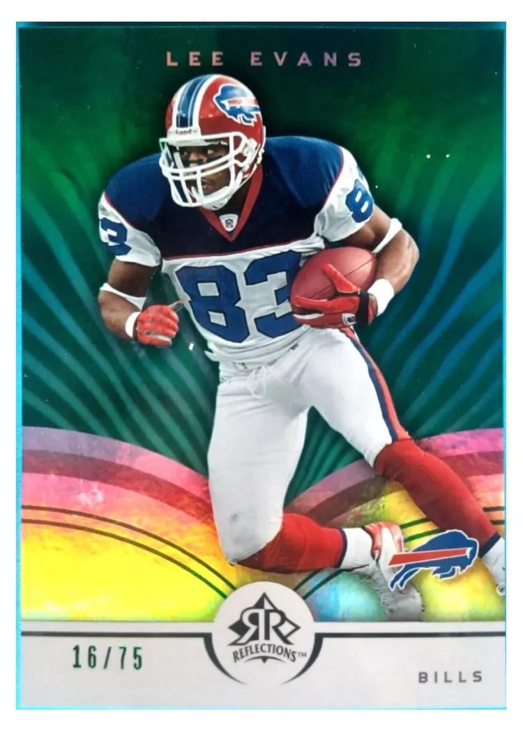 2005 Upper Deck Reflections Lee Evans #13 card