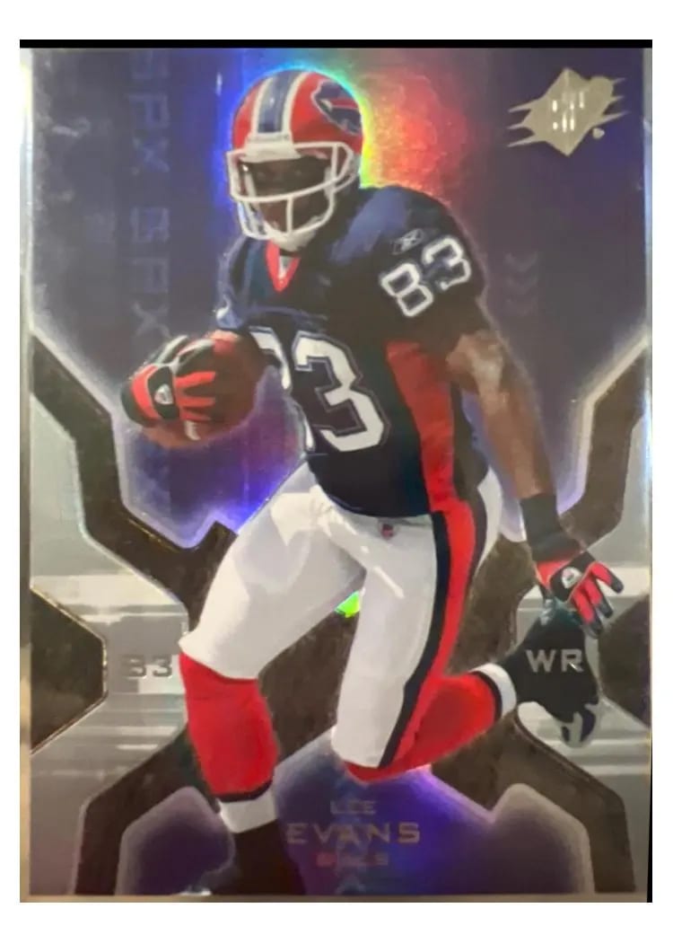 2007 Spx Lee Evans #12 card