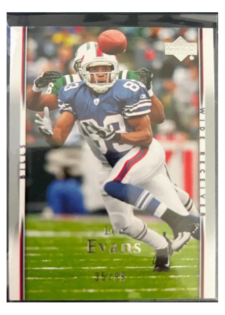 2007 Upper Deck Lee Evans #20 card