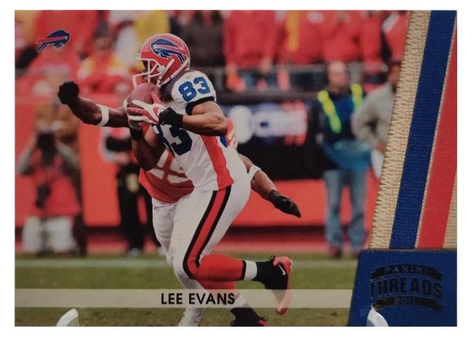 2011 Panini Threads Lee Evans #17 card