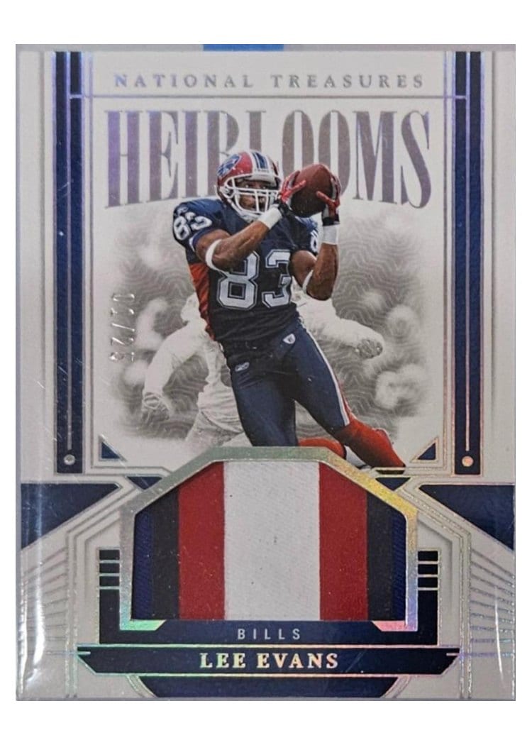 2023 Panini National Treasures Heirlooms Lee Evans #HEI-LEV card