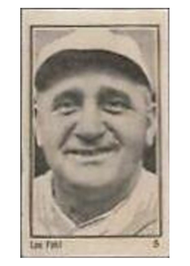 1923 Maple Crispette Lee Fohl #5 card