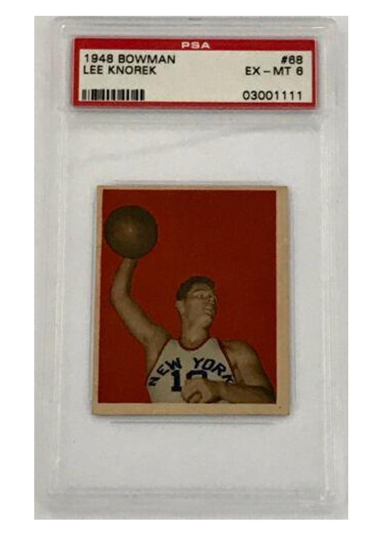 1948 Bowman Lee Knorek #68 card