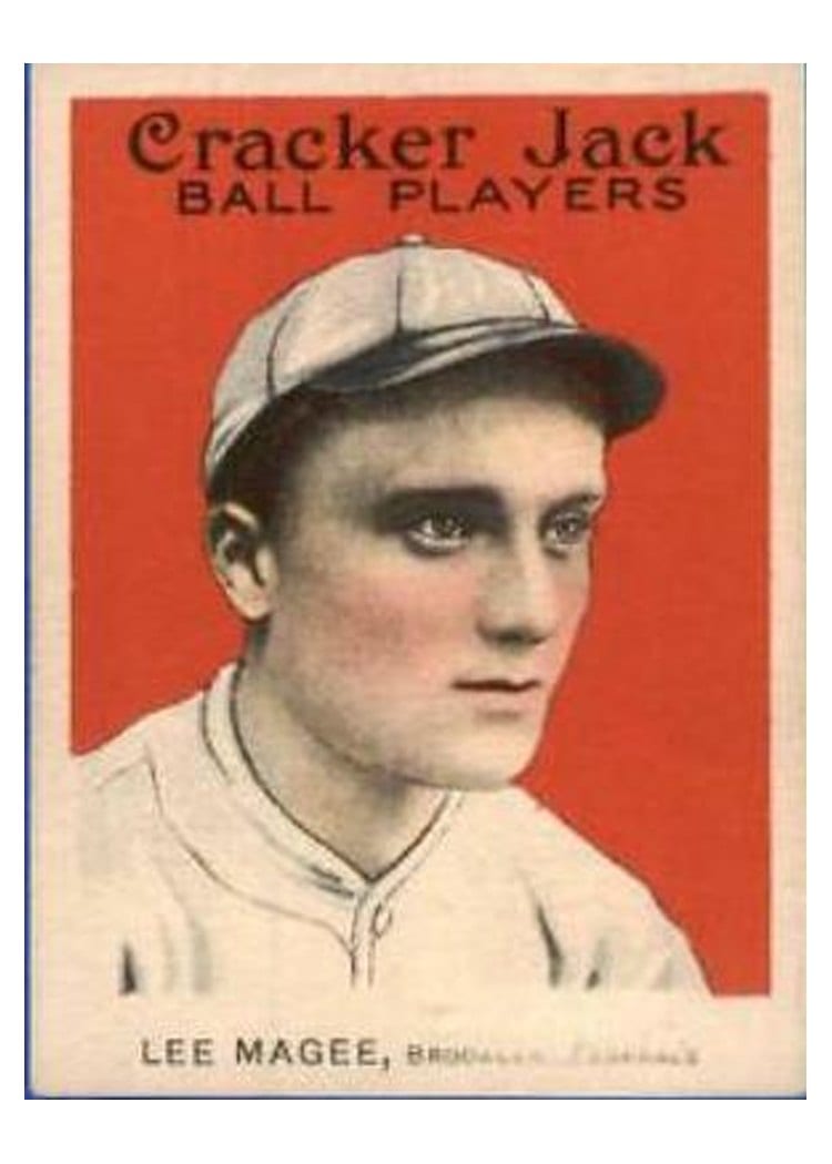 1915 Cracker Jack Lee Magee #147 card