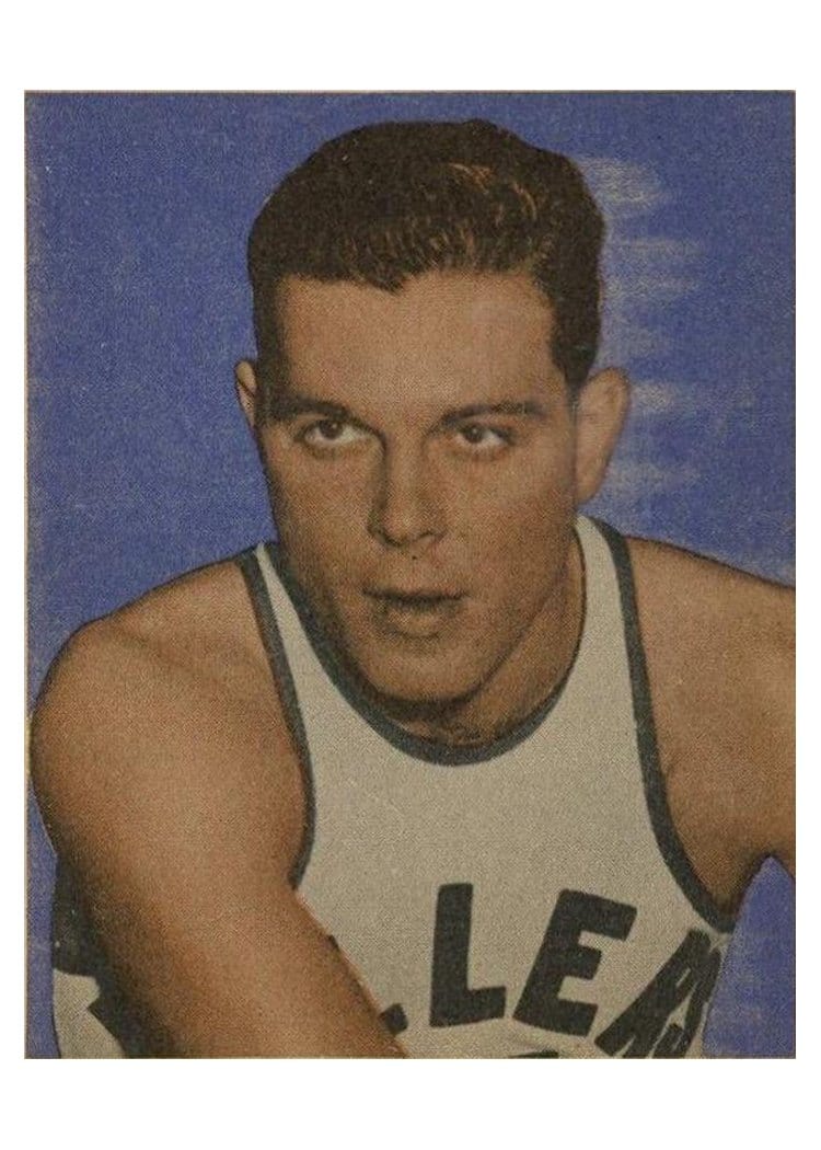 1948 Bowman Lee Roy Robbins No Red Ink on Front #56 card
