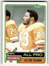 1981 Topps Lee Roy Selmon #410 card