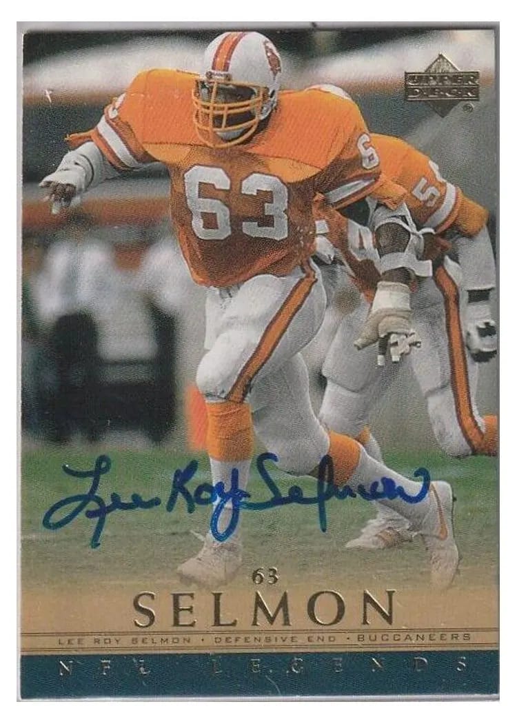 2000 Upper Deck Legends Autographs Lee Roy Selmon card