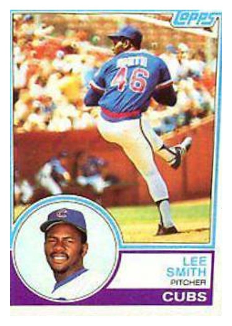 1983 Topps Lee Smith #699 card