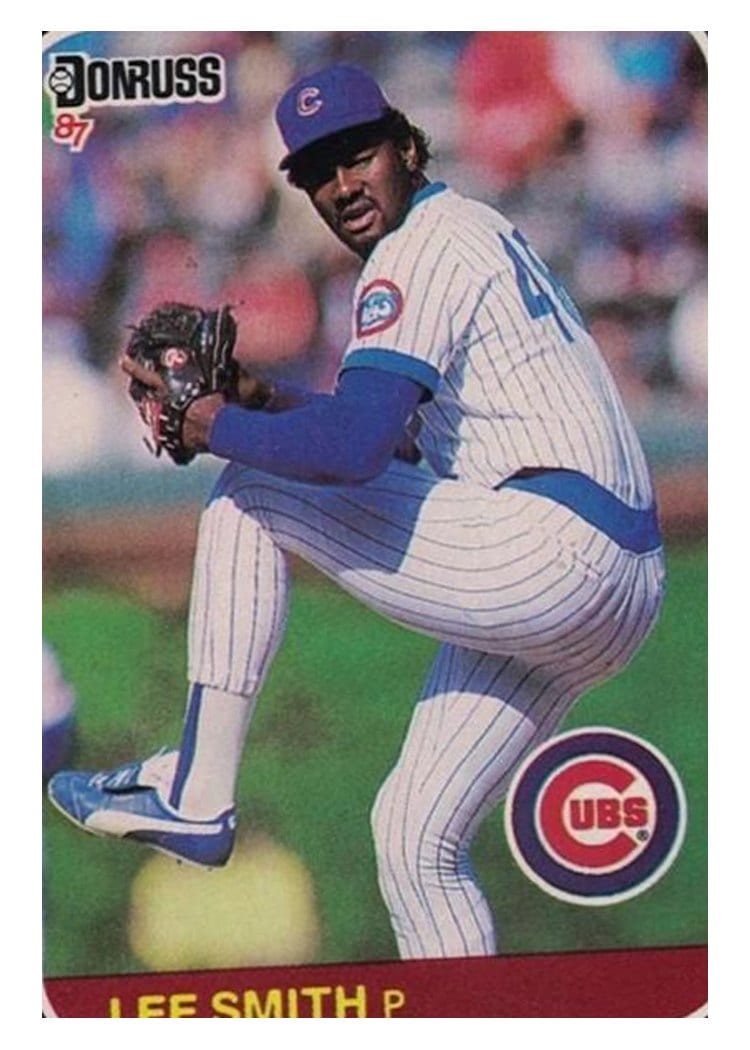 1987 Donruss Lee Smith #292 card