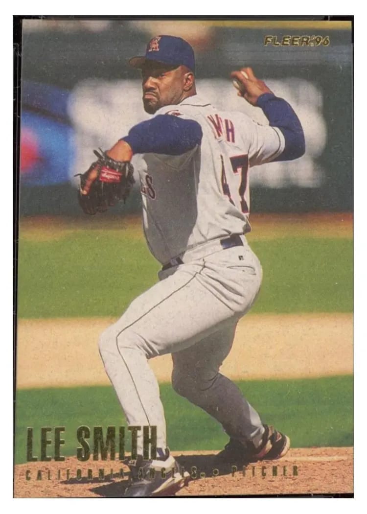 1996 Fleer Lee Smith #58 card
