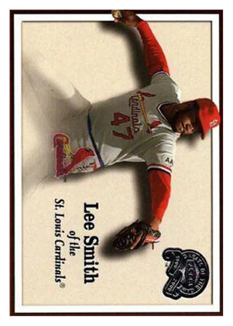 2000 Fleer Greats Lee Smith #32 card