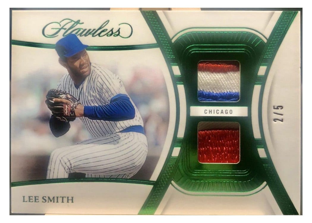 2024 Panini Flawless Dual Patches Lee Smith #DU-LSM card
