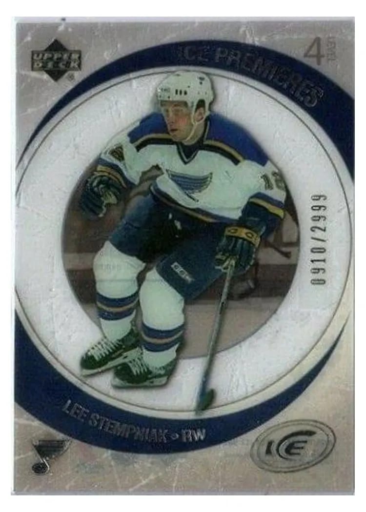 2005 Upper Deck Ice Lee Stempniak #168 card