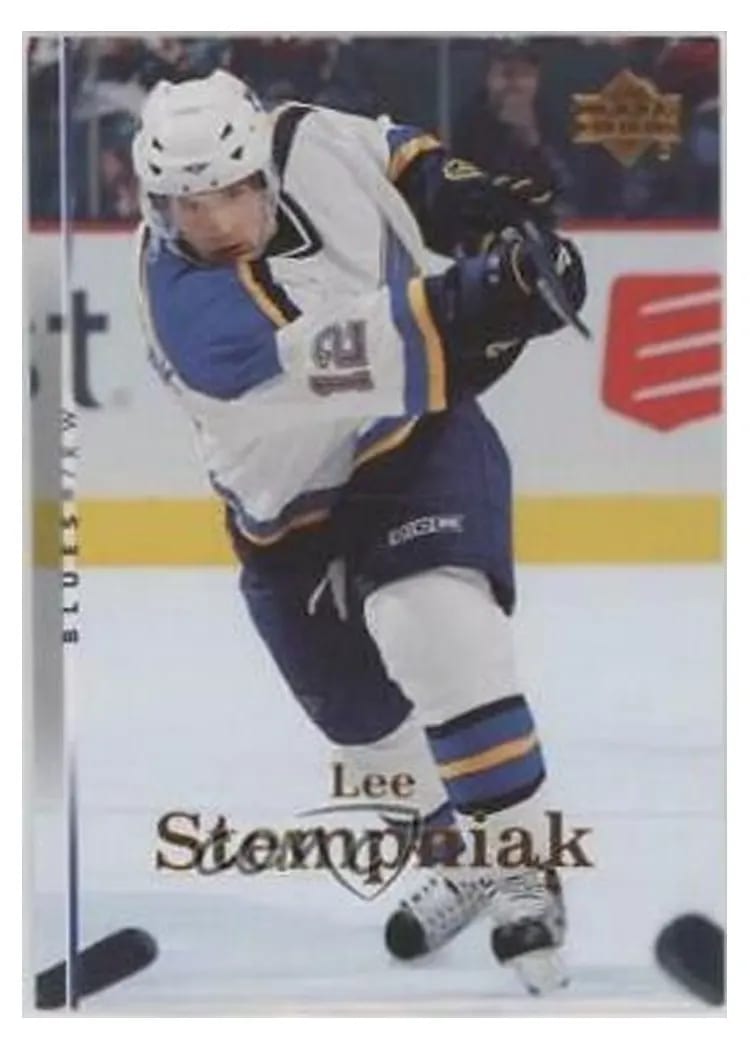 2007 Upper Deck Lee Stempniak #15 card
