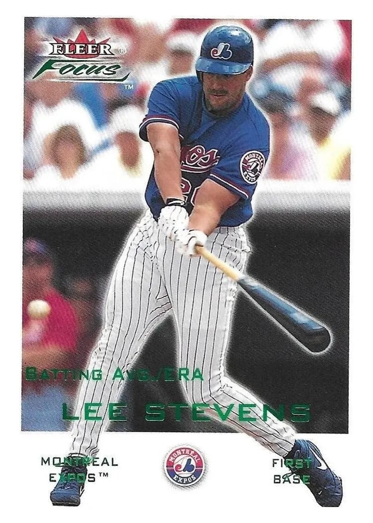 2001 Fleer Focus Lee Stevens #29 card