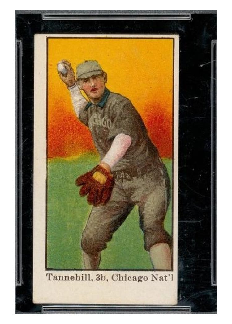 1909 E90-1 American Caramel Lee Tannehill card