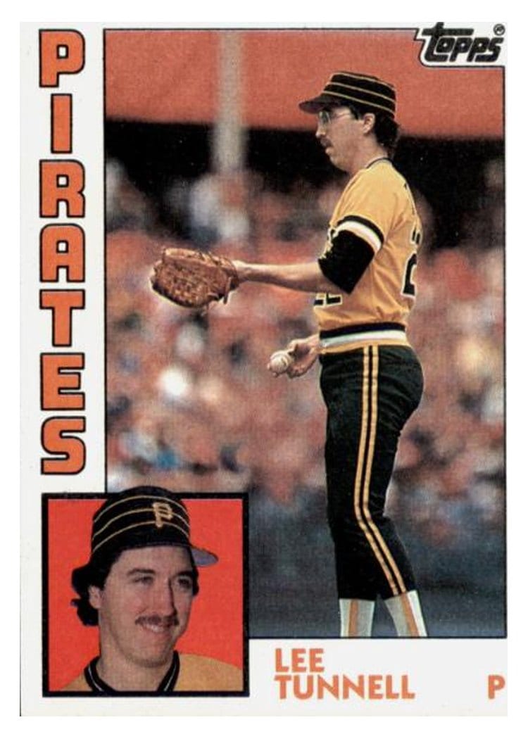 1984 Topps Lee Tunnell #384 card
