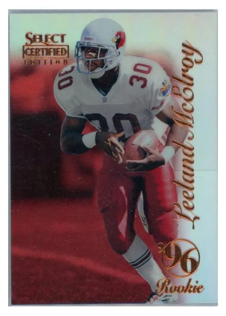 1996 Select Certified Leeland McElroy #114 card