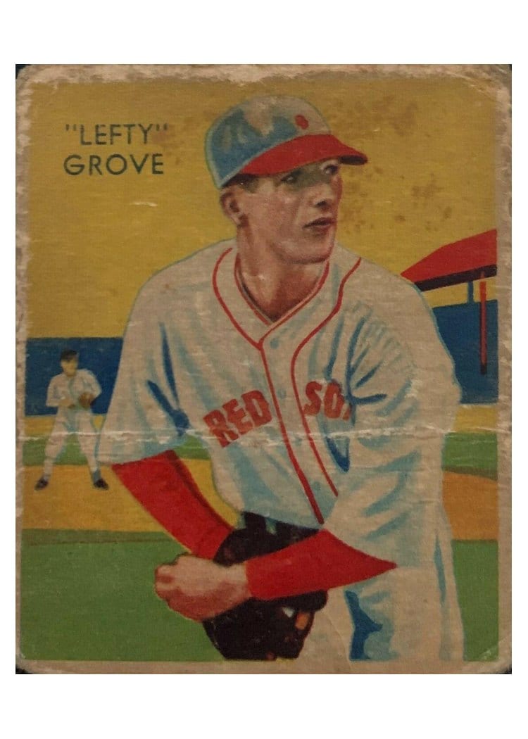 1934 Diamond Stars Lefty Grove #1 card