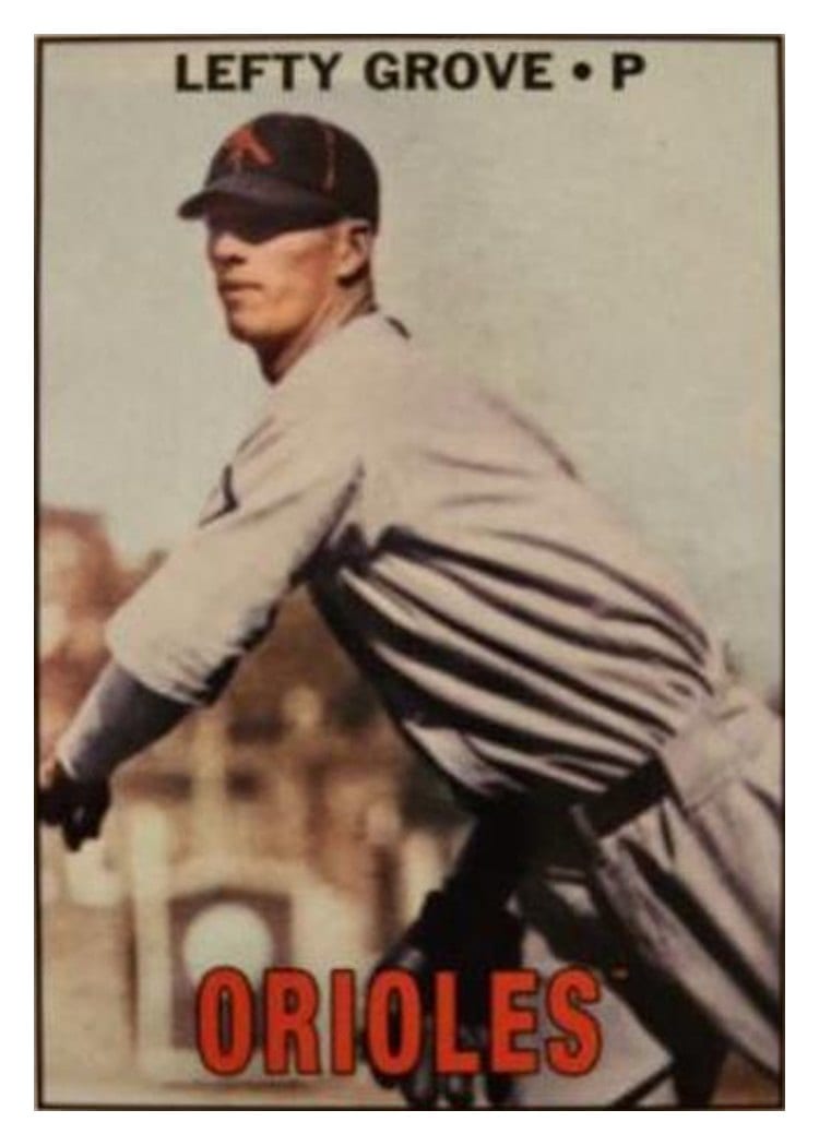 2023 Topps Pro Debut MiLB Legends Lefty Grove #MILB-9 card